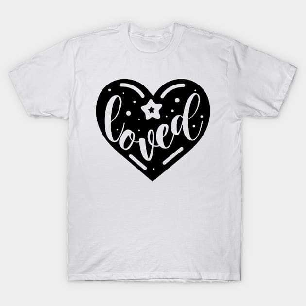 Loved. T-Shirt by AMER.COM